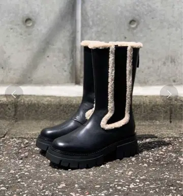 ASH 아쉬 LENNOX FUR BL 롱 어그 부츠