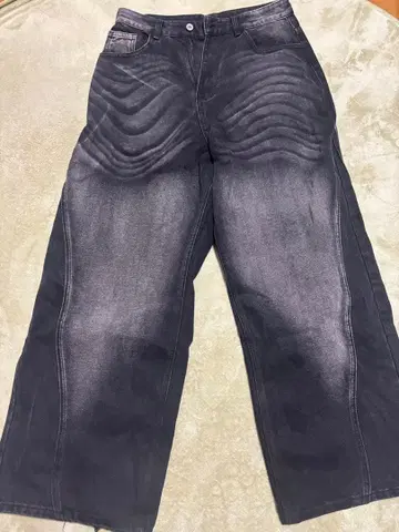 다크 그레이 데님 팬츠 M