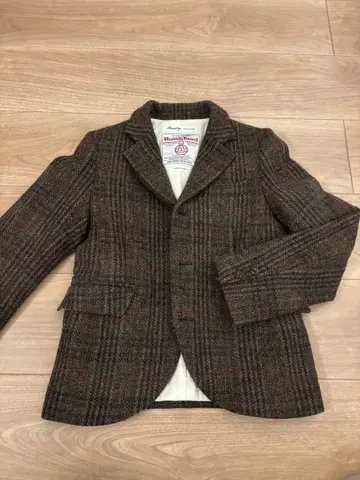 빔스 보이 해리스 트위드 자켓