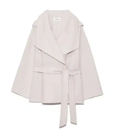 2way 후드 숏 리버 코트 프레이 아이디 0