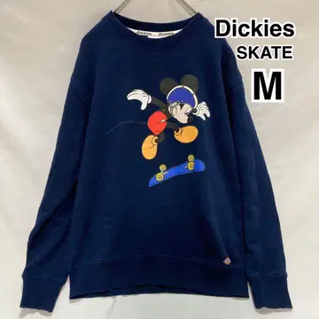 디키즈 Dickies 디즈니 미키마우스 스케이트보드 맨투맨