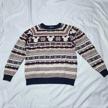 [ 도쿄 디즈니 리조트 ] 노르딕 무늬 니트 스웨터