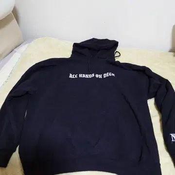 TheBONEZ 블랙 후드티 C.C.S. XL