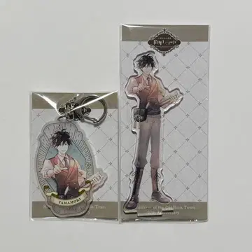 고서점 거리의 하시히메 십년 레코드 아크릴 스탠드 아크릴 키링 타마모리