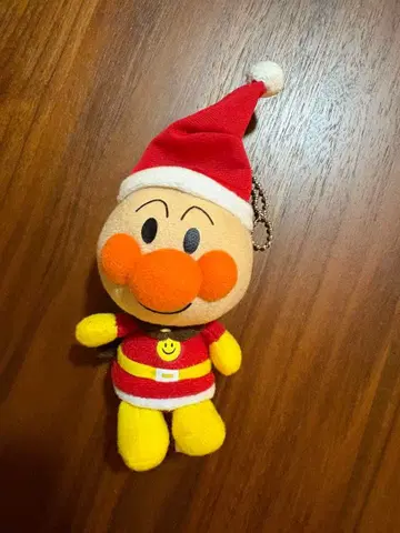 호빵맨 봉제 인형 새상품급 산타클로스 호빵맨 뮤지엄 한정품