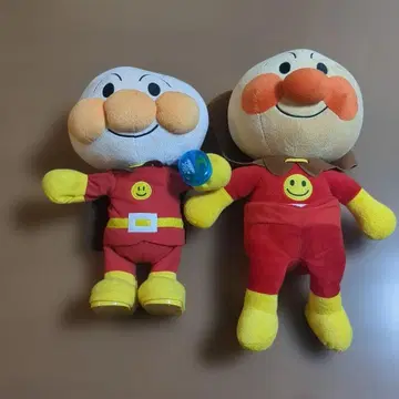 호빵맨 봉제 인형 대소 세트