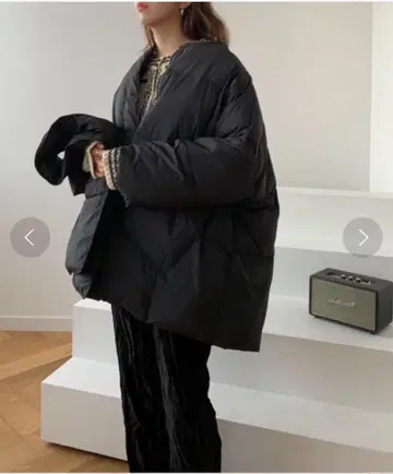 didot showroom - A라인 노카라 덕다운