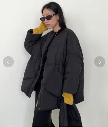 didot showroom - A라인 노카라 덕다운