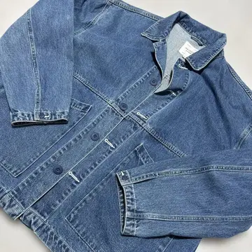 데님 자켓 남성용 M 빅 실루엣