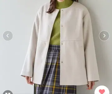 [ 새상품급 ] 허니즈 노카라 코트 M 사이즈