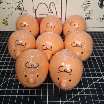 얼굴형 캡슐 토이 8개 세트 찰리 브라운 노멀 Peanuts