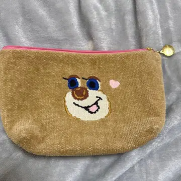 러브리 페이러 도업 테디 파우치