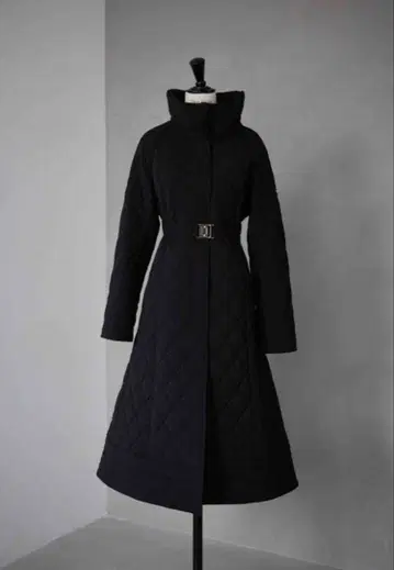 Her lip to 블랙 롱 다운 코트