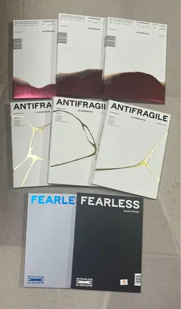 LE SSERAFIM 앨범 개봉 완료 묶음 판매