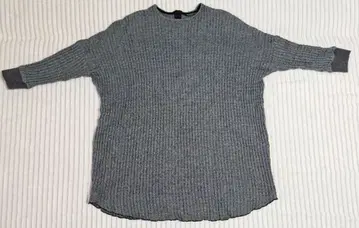 미즈이로 인드 와플 니트 풀오버