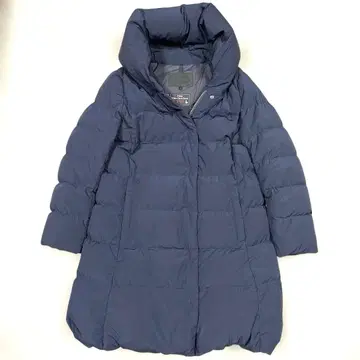 UNTITLED 폴란드 화이트 덕 다운 롱 코트 네이비 42