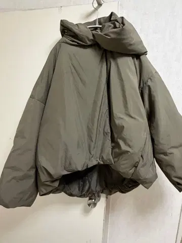 사만사 모스모스 다운 다운 페더 후드 블루종