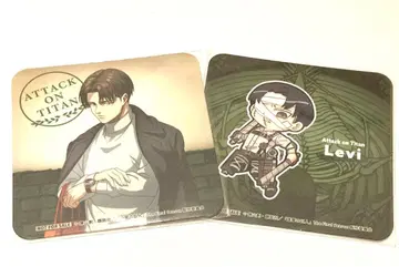 진격의 거인 리바이 SMILE BASE CAFE 혜택 코스터