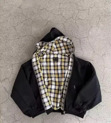 [ 레어 ] 지퍼 후드티 리버서블 새상품급 해외 스트릿