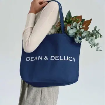 [ DEAN&DELUCA ] 차리티 토트 2025 라피스 블루 L 사이즈