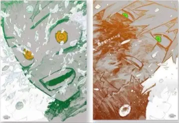 나의 히어로 아카데미아 원화전 A2 아트 포스터 2매 세트