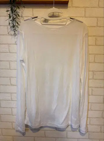 Spick and Span 시어 보트넥 풀오버 화이트