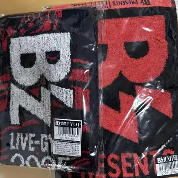 2장 B'z LIVE 2025 FYOP 루프 타월 & UNITE 머플러