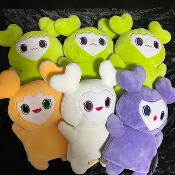 TWICE LOVELYS GIGO 한정판 봉제 인형 퍼펫 6개 세트