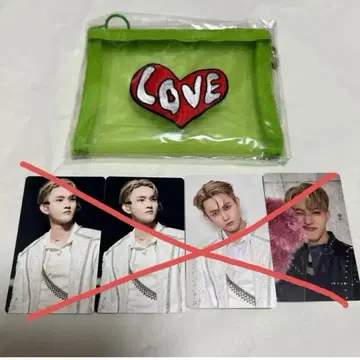 미개봉 새상품 타지마 쇼고 INI 메쉬 파우치