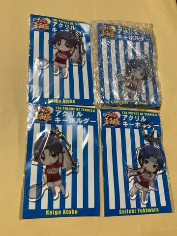 신 테니스의 왕자님 로손 아크릴 키링 5종 세트