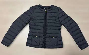 GEOX 블랙 숏 다운 자켓