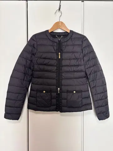 GEOX 2way 숏 다운 자켓 블랙