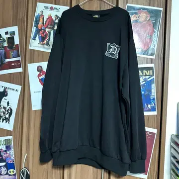 D.O.P 블랙 트레이닝복 맨투맨