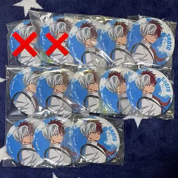 나의 히어로 아카데미아 캐릭터 배지 컬렉션 부유 쇼와 노트 토도로키 쇼토