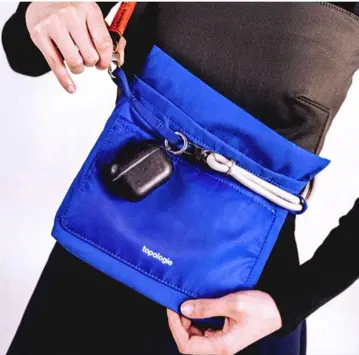 topologie 토폴로지 뮤제트 미디엄 번지 스트랩 파랑