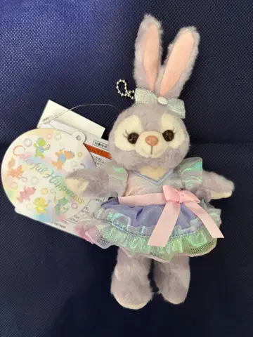 [ 새상품 택 포함 ] 디즈니씨 컬러풀 해피니스 스텔라 루 인형 배지