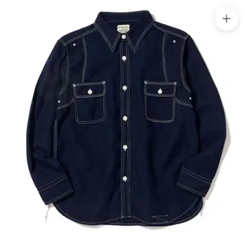 최종 가격 페로우즈 데님 워크 셔츠 40s