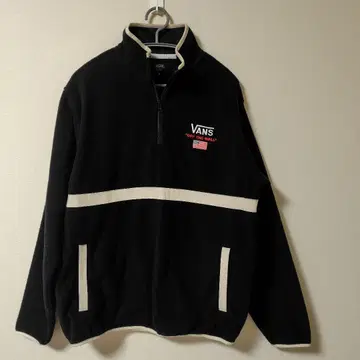 [ 새상품급 ] VANS 플리스 M 사이즈 블랙