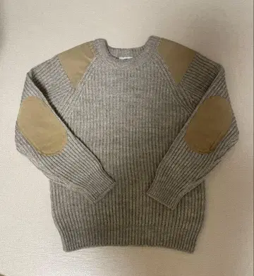 영국제 울 니트 두꺼운 원단