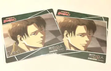 진격의 거인 리바이 마네키네코 특전 코스터