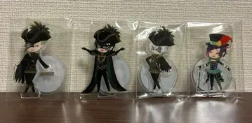 트위스테 미니 아크릴 스탠드 마레우스, 실버, 세벡, 릴리아 4점 세트