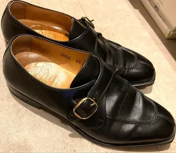 스코치 그레인 HIROKAWA 25.0 EE 블랙, 고급 비즈니스 슈즈