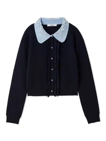 SNIDEL 비쥬 컬러 니트 가디건