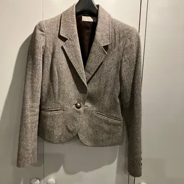 L'ESTROSE 그레이 테일러드 자켓