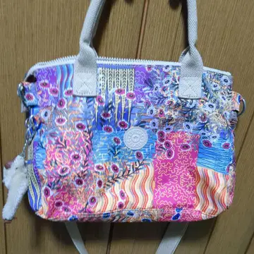 KIPLING 꽃무늬 숄더백 멀티 컬러