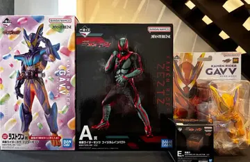 가면라이더 젝스&카부토 라스트 원상 A상 C상 E상 제일복권 묶음 판매