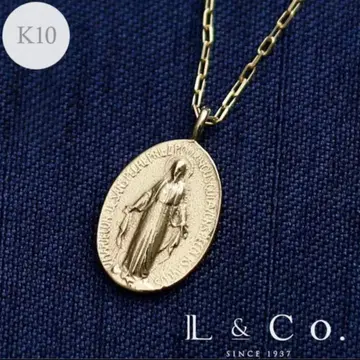 메달 목걸이 L&Co. K10 골드