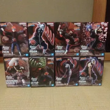 NARUTO vibration stars 아카츠키 8체 세트