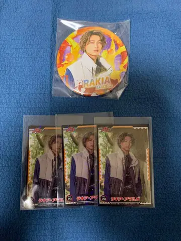 가면라이더 가브 라키아 아말가 캔뱃지 세트