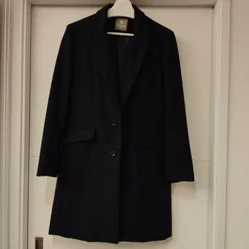 나노 유니버스 남성용 다크 블루 체스터 코트